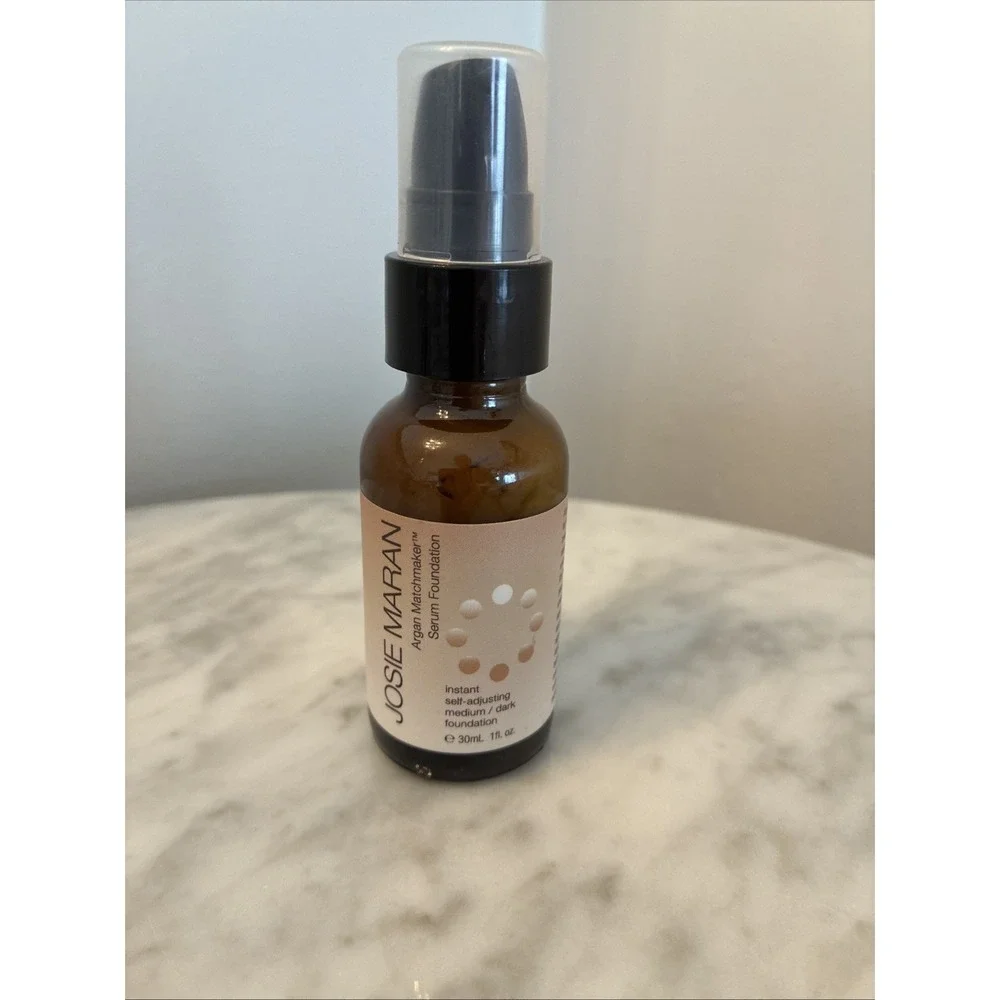 Josie Maran Argan Matchmaker Serum Foundation Medium / Dark 1 oz. - Picture 1 of 5